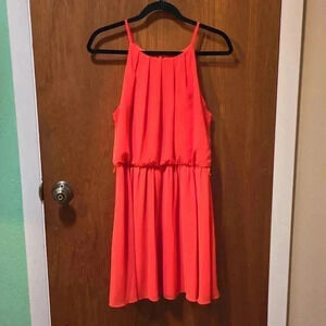 IZ Byer orange Dress L